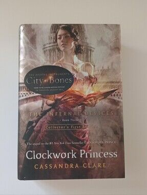 Clockwork Princess Cassandra Clare Collector’s First Edition Hardcover 2013